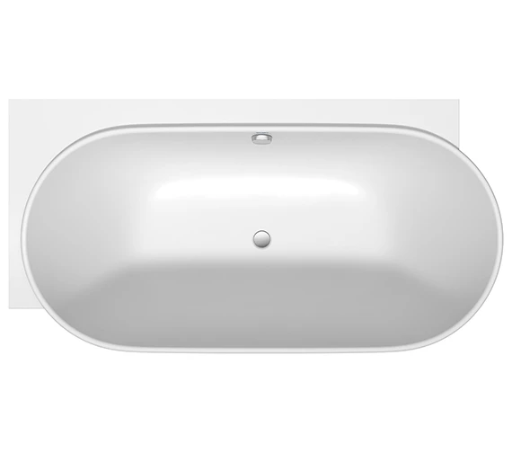Duravit Luv 1850 X 950mm Corner Left Bathtub 5 Duravit Luv 1850 X 950mm Corner Left Bathtub - Image 5