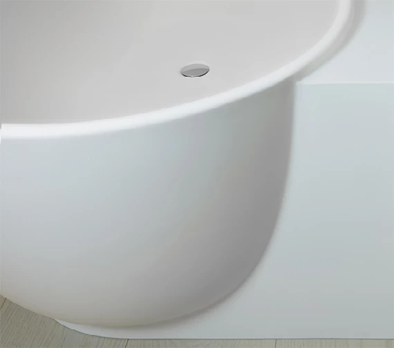 Duravit Luv 1850 X 950mm Corner Left Bathtub 9 Duravit Luv 1850 X 950mm Corner Left Bathtub - Image 9