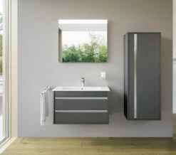 Duravit Ketho 455mm Depth Wall Mounted 2 Drawer Vanity Unit