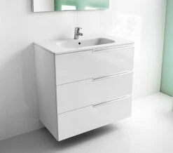 Roca Victoria-N 1000 X 740mm Vanity Unit Pack With Mirror And Spotlight