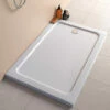 Mira Flight Safe Rectangle Shower Tray White