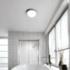 HIB Momentum LED Illuminated Circular Ceiling Light Chrome - 0690