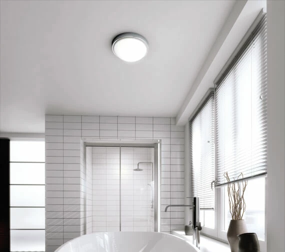 HIB Momentum LED Illuminated Circular Ceiling Light Chrome - 0690 1 HIB Momentum LED Illuminated Circular Ceiling Light Chrome - 0690