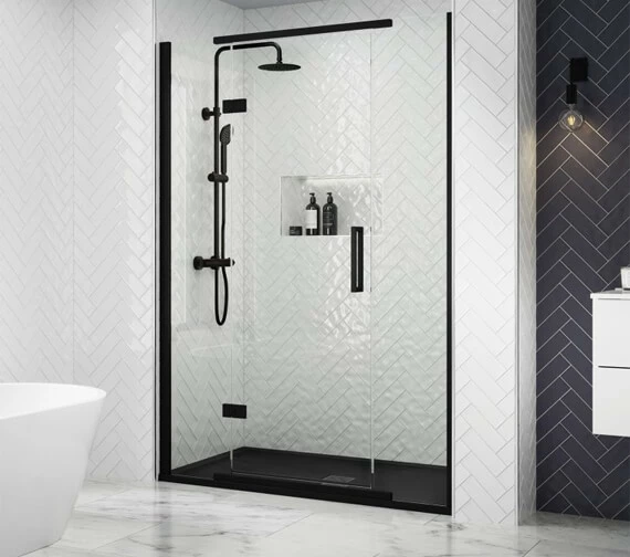 Aquadart Inline 8mm Semi-Frameless Recess Door 1 Aquadart Inline 8mm Semi-Frameless Recess Door