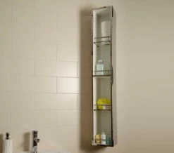 Croydex Ottawa 1200mm Stainless Steel Spinning Cabinet