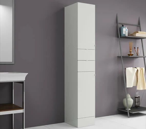 Hudson Reed Fusion Full Depth 300 X 1940mm Tall Boy Unit 1 Hudson Reed Fusion Full Depth 300 X 1940mm Tall Boy Unit