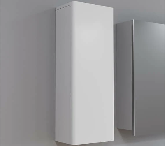 IMEX Flite Gloss White 300 X 800mm Single Door Storage Unit 1 IMEX Flite Gloss White 300 X 800mm Single Door Storage Unit