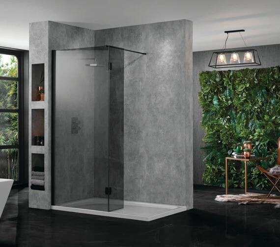Aquadart Wetroom 10 Walk-In 2000mm High Shower Glass Panel 8 Aquadart Wetroom 10 Walk-In 2000mm High Shower Glass Panel - Image 8