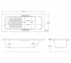 Trojan Granada II Single Ended 5mm Acrylic Bath With Twin Grip - 2th 6 Trojan Granada II Single Ended 5mm Acrylic Bath With Twin Grip - 2th -UK Bathroom Products Sales 2024 M700 2022 7 22 10 23 20 96