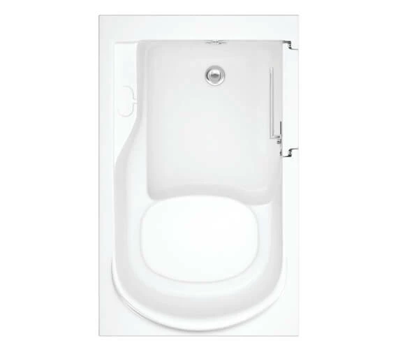 Trojan Freedom Mini 1060 X 660mm Easy Access Walk In Bath White 3 Trojan Freedom Mini 1060 X 660mm Easy Access Walk In Bath White - Image 3