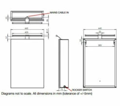 Tavistock Conduct Single Door Mirror Cabinet With Overhead LED Light 7 Tavistock Conduct Single Door Mirror Cabinet With Overhead LED Light -UK Bathroom Products Sales 2024 M700 2022 7 25 11 25 14 320