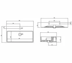 Roper Rhodes Hampton 700 X 400mm Double Door Countertop Unit -UK Bathroom Products Sales 2024 M700 2022 7 26 10 5 15 361