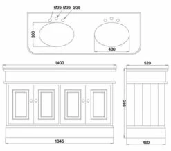 Silverdale Victorian 1400mm Painted Grey Cabinet With Worktop And Basin 5 Silverdale Victorian 1400mm Painted Grey Cabinet With Worktop And Basin -UK Bathroom Products Sales 2024 M700 2022 7 26 8 5 59 36