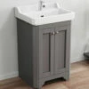 Hudson Reed Old London 2 Door Floor Standing Vanity Unit With Basin