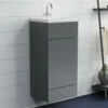 Hudson Reed Fusion 400mm Full Depth Floor-Standing Vanity Unit And Basin
