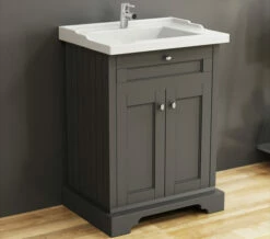 Hudson Reed Old London 2 Door Floor Standing Vanity Unit And Basin