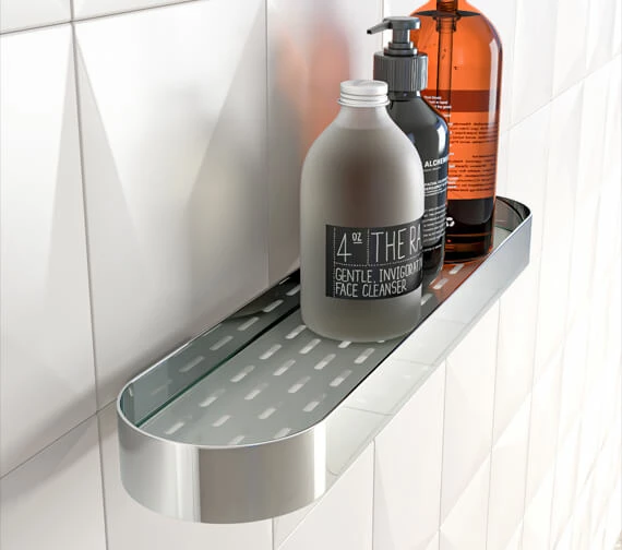 Roper Rhodes Halo Chrome Large Bottle Basket 1 Roper Rhodes Halo Chrome Large Bottle Basket