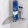 Smedbo Sideline Polished Stainless Steel Wall Mounted Grout Line Corner Shelf