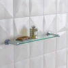 Roper Rhodes Minima 545mm Toughened Clear Glass Shelf