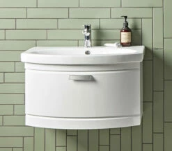 Tavistock Tempo 650mm Wall Mounted Unit And Basin