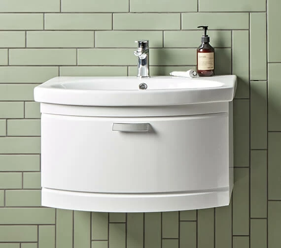 Tavistock Tempo 650mm Wall Mounted Unit And Basin 1 Tavistock Tempo 650mm Wall Mounted Unit And Basin