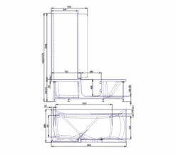 Trojan Style Easy Access Shower Bath With Bath Screen And Twin Waste 6 Trojan Style Easy Access Shower Bath With Bath Screen And Twin Waste -UK Bathroom Products Sales 2024 M700 2022 7 8 13 33 47 549