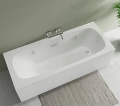 Aqua Caymen Round Single Ended Whirlpool Bath