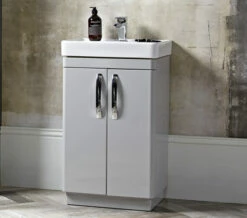 Tavistock Compass Freestanding 2 Door Vanity Unit