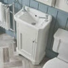Tavistock Vitoria Traditional Style 500mm Cloakroom Unit And Basin