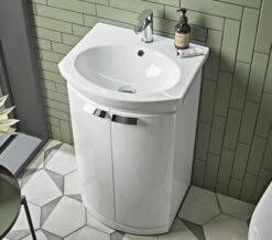 Tavistock Tempo 2 Door Free Standing Unit With Basin