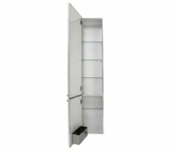 Croydex Nile Stainless Steel Tall Cabinet With Mirrored Doors -UK Bathroom Products Sales 2024 M700 2022 8 25 7 20 37 899