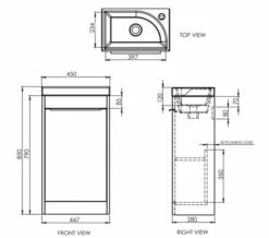 Tavistock Sequence 450mm Vanity Unit And Basin -UK Bathroom Products Sales 2024 M700 2022 8 4 14 13 29 41