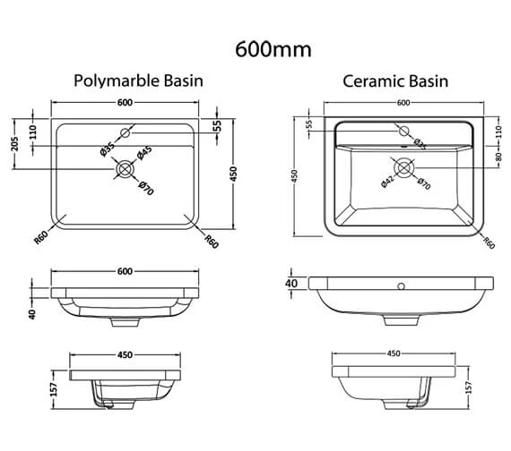 Hudson Reed Solar Wall Hung Vanity Unit And Basin 4 Hudson Reed Solar Wall Hung Vanity Unit And Basin - Image 4