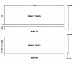 Hudson Reed Fusion Bath Front Panel With Plinth 5 Hudson Reed Fusion Bath Front Panel With Plinth -UK Bathroom Products Sales 2024 M700 2022 8 8 12 42 20 928