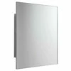 Croydex Dart Stainless Steel Square Door Mirror Cabinet