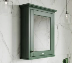 Hudson Reed Old London 600mm Single Door Mirror Cabinet