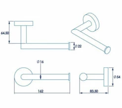 Croydex Epsom Flexi-Fix Chrome Toilet Roll Holder 6 Croydex Epsom Flexi-Fix Chrome Toilet Roll Holder -UK Bathroom Products Sales 2024 M700 2022 9 2 8 7 44 729