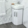 Geberit Selnova Compact 450 X 330mm Two Door Cabinet And Basin