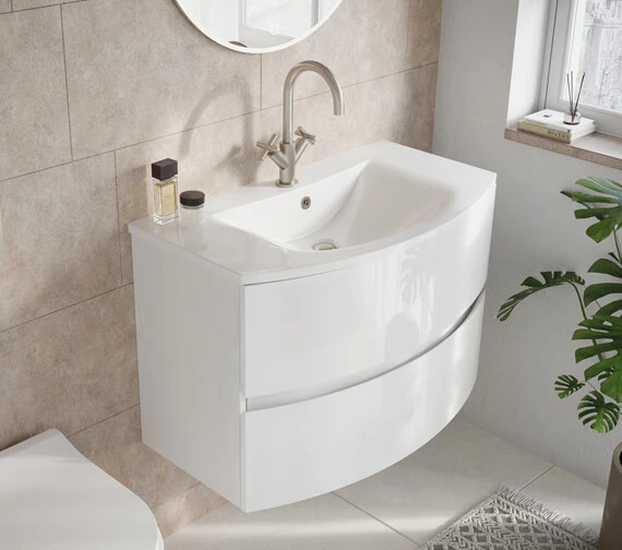 Crosswater Svelte Wall Mounted Two Drawer Unit 9 Crosswater Svelte Wall Mounted Two Drawer Unit - Image 9