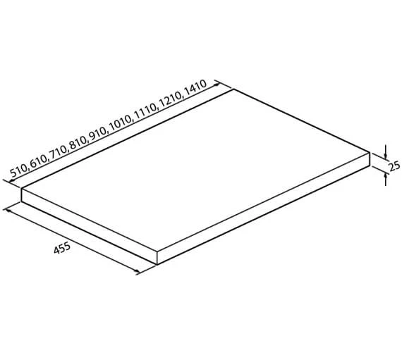 Crosswater Glide II Wall Hung Double Drawer Bathroom Unit 4 Crosswater Glide II Wall Hung Double Drawer Bathroom Unit - Image 4