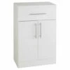 Kartell K-Vit Impakt 500mm Wide Floor Standing Double Door Base Unit