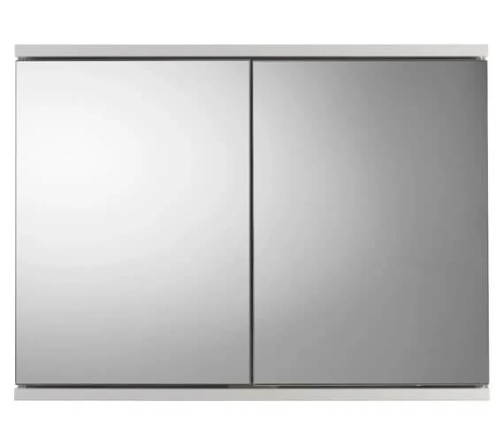 Croydex Simplicity Self Assembly White 2 Door Mirror Cabinet 2 Croydex Simplicity Self Assembly White 2 Door Mirror Cabinet - Image 2