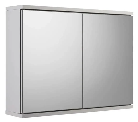 Croydex Simplicity Self Assembly White 2 Door Mirror Cabinet 4 Croydex Simplicity Self Assembly White 2 Door Mirror Cabinet - Image 4