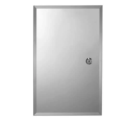 Croydex Trent Stainless Steel Lockable Medicine Cabinet 1 Croydex Trent Stainless Steel Lockable Medicine Cabinet