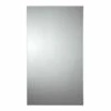 Croydex Colorado Stainless Steel Single Door Large Mirror Cabinet