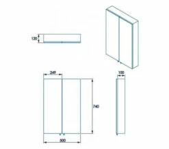 Croydex Colorado Stainless Steel Double Door Large Mirror Cabinet 10 Croydex Colorado Stainless Steel Double Door Large Mirror Cabinet -UK Bathroom Products Sales 2024 M700 2022 9 28 10 3 45 422