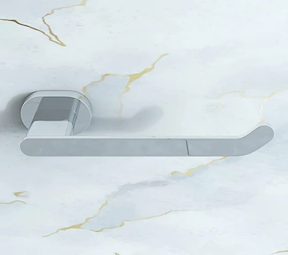 Vado Wall Mounted Chrome Toilet Paper Holder 1 Vado Wall Mounted Chrome Toilet Paper Holder