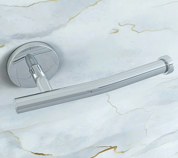 Croydex Hampstead Chrome Toilet Roll Holder 1 Croydex Hampstead Chrome Toilet Roll Holder