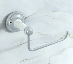 Heritage Clifton Chrome Toilet Roll Holder