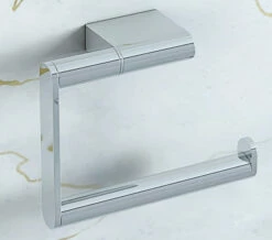 Essential Urban Hinged Chrome Toilet Roll Holder